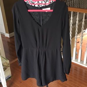 Barely used black romper
